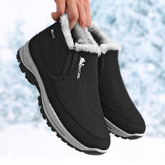 Men's Outdoor Slip-on Warm Boots - Slip-resistant, Puncture-resistant - Arch Support, Wide Toe