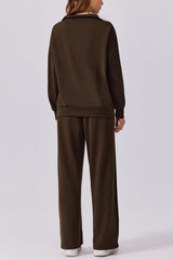 Women's Oversized Sweatshirt Wide Leg Pants Two Piece Set (Buy 2 Free Shipping)
